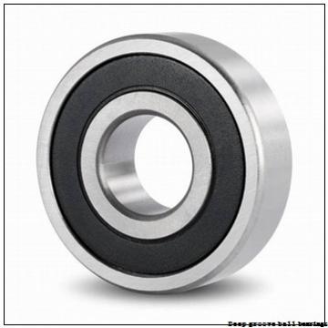 3,175 mm x 12,7 mm x 4,366 mm  skf D/W R2A Deep groove ball bearings