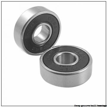 35 mm x 72 mm x 17 mm  skf 6207-ZNR Deep groove ball bearings