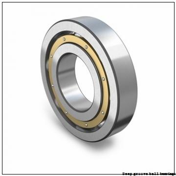 1.984 mm x 6.35 mm x 4.366 mm  skf D/W RW1-4-2ZS Deep groove ball bearings