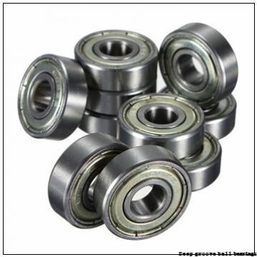 25 mm x 47 mm x 12 mm  skf 6005-RSH Deep groove ball bearings