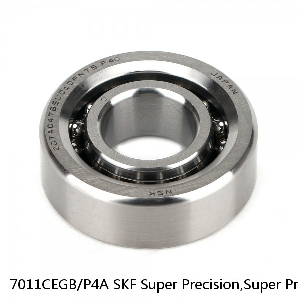 7011CEGB/P4A SKF Super Precision,Super Precision Bearings,Super Precision Angular Contact,7000 Series,15 Degree Contact Angle #1 small image