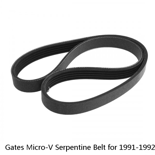 Gates Micro-V Serpentine Belt for 1991-1992 Jeep Cherokee 2.5L L4 Accessory sz