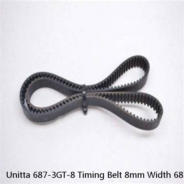 Unitta 687-3GT-8 Timing Belt 8mm Width 687-3GT TEL 023-001280-1 B2023-001280-1 #1 small image