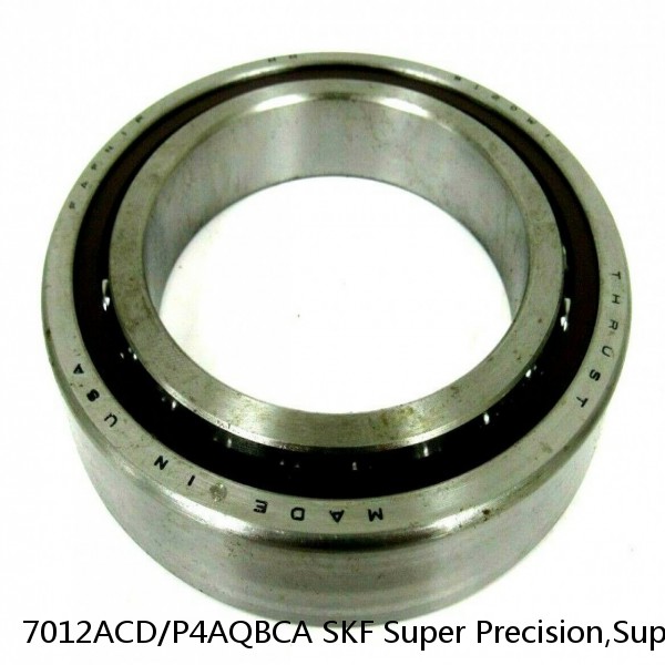 7012ACD/P4AQBCA SKF Super Precision,Super Precision Bearings,Super Precision Angular Contact,7000 Series,25 Degree Contact Angle #1 image