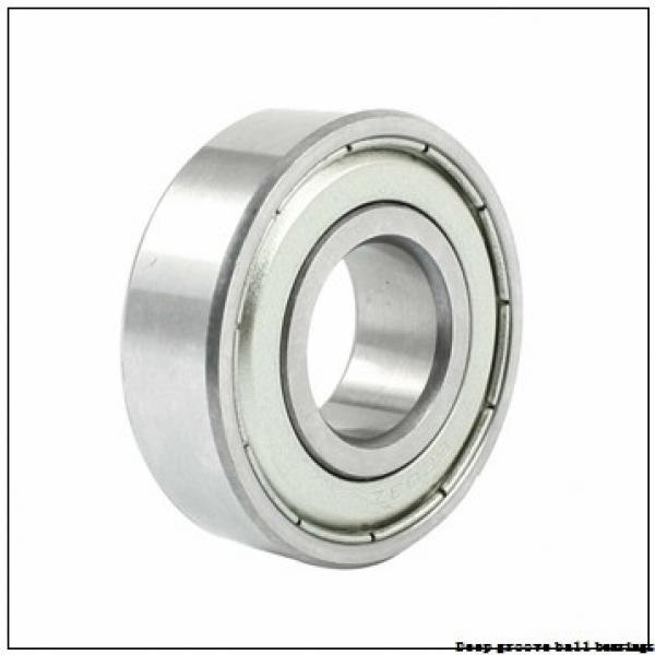 6,35 mm x 19,05 mm x 5,558 mm  skf D/W R4A Deep groove ball bearings #1 image