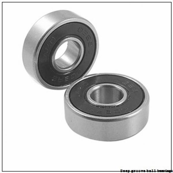1.984 mm x 6.35 mm x 3.571 mm  skf D/W R1-4-2ZS Deep groove ball bearings #3 image
