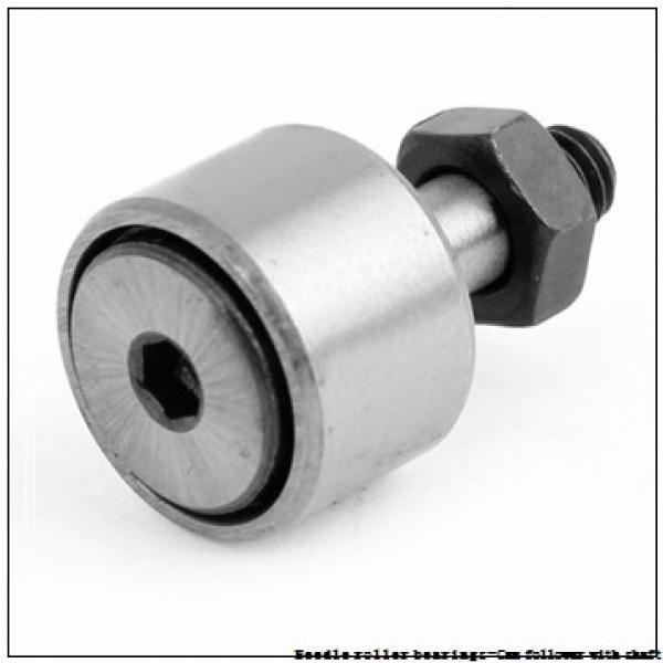 NTN KRV19FXLL/3AS Needle roller bearings-Cam follower with shaft #1 image
