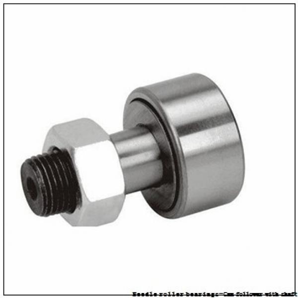 NTN KRV16FLLD0H/L588 Needle roller bearings-Cam follower with shaft #1 image