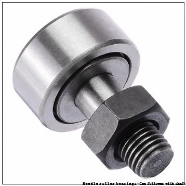 NTN NUKR90XH/3AS Needle roller bearings-Cam follower with shaft #1 image