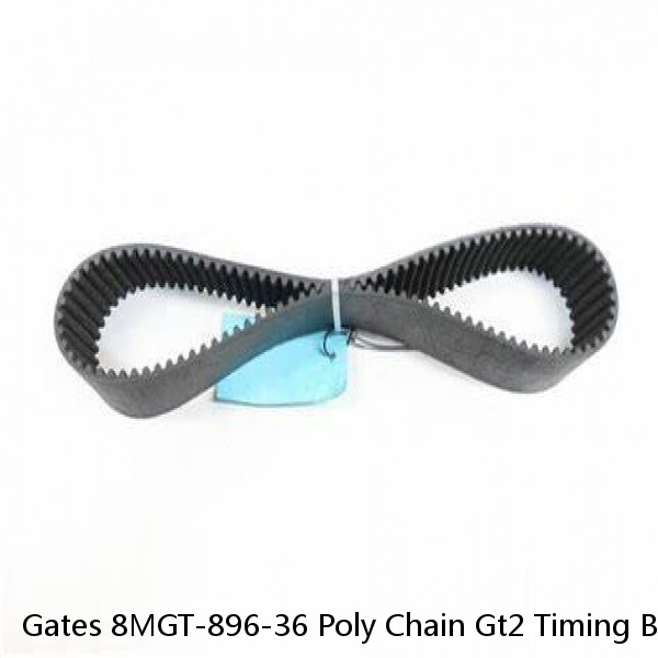 Gates 8MGT-896-36 Poly Chain Gt2 Timing Belt 896mm 8mm 36mm #1 image