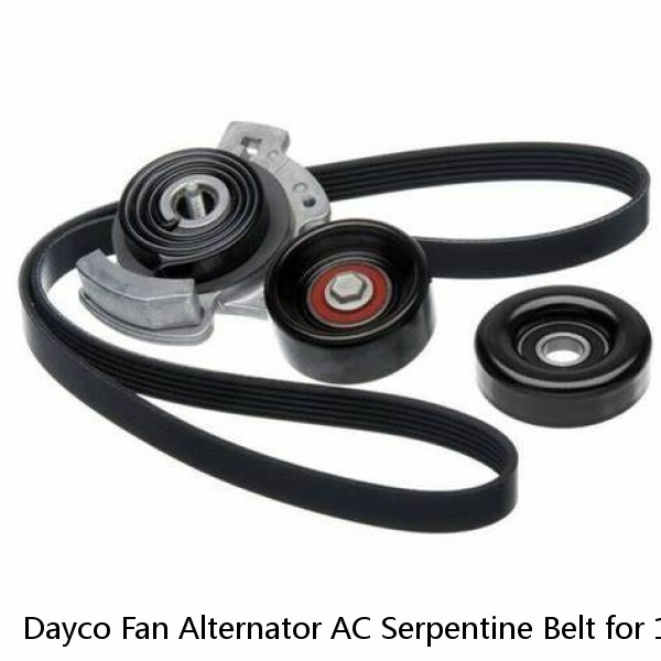 Dayco Fan Alternator AC Serpentine Belt for 1991 Ford Ranger 3.0L V6 sz #1 image