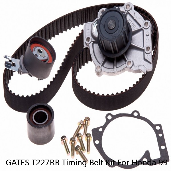 GATES T227RB Timing Belt Kit For Honda 99-00 Civic Si B16 #1 image